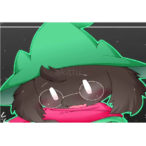 Стикер из набора "Ralsei 3"