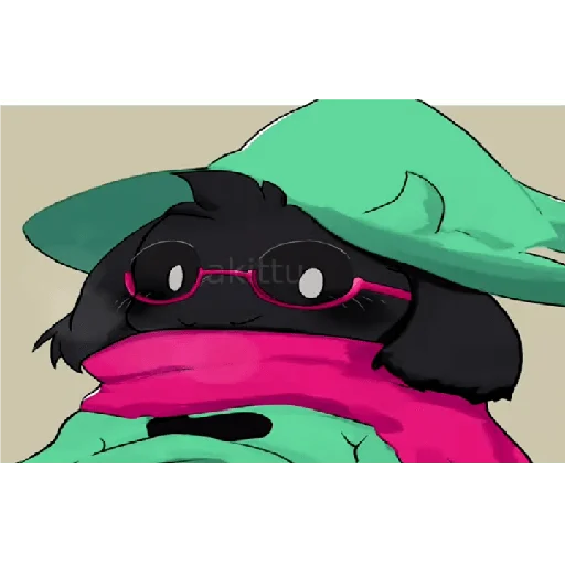 Стикер из набора "Ralsei 3"