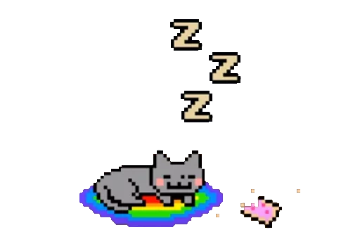 Sticker from the "Nyan Cat" sticker pack