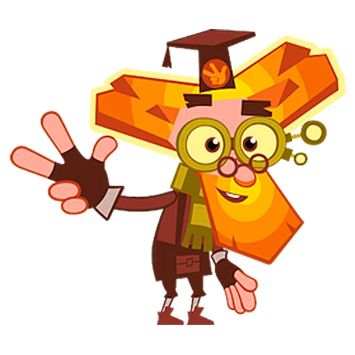 Sticker from the "The Fixiki" sticker pack