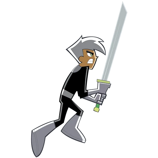 Sticker from the "Danny Phantom" sticker pack