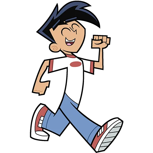 Sticker from the "Danny Phantom" sticker pack