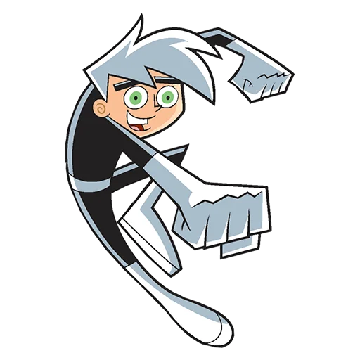 Sticker from the "Danny Phantom" sticker pack