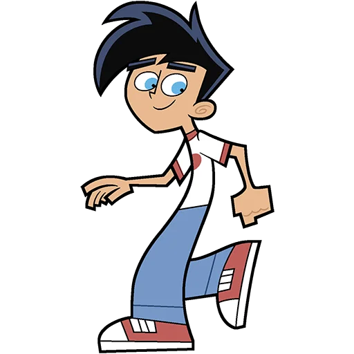 Sticker from the "Danny Phantom" sticker pack