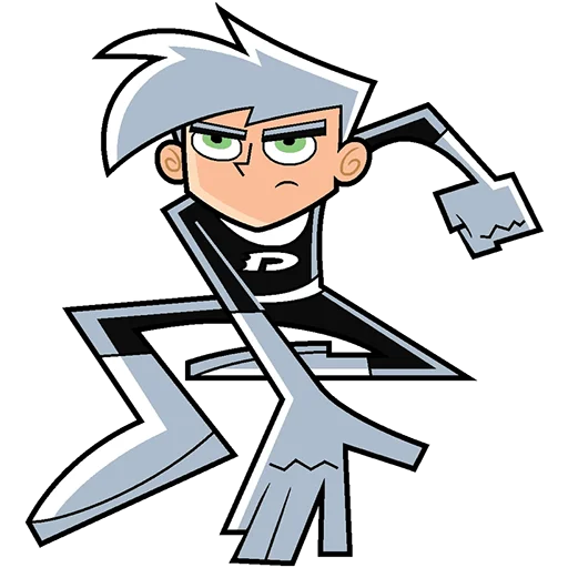 Sticker from the "Danny Phantom" sticker pack