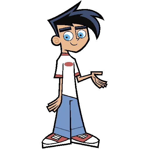 Sticker from the "Danny Phantom" sticker pack