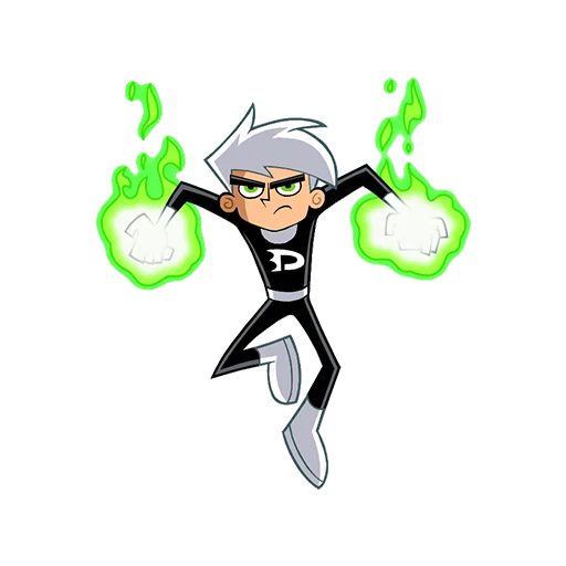 Sticker from the "Danny Phantom" sticker pack