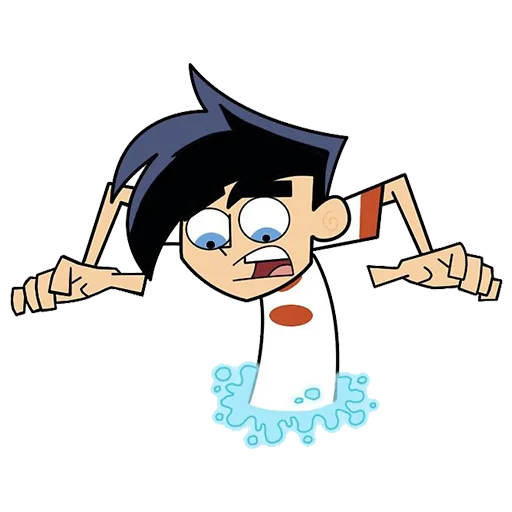 Sticker from the "Danny Phantom" sticker pack