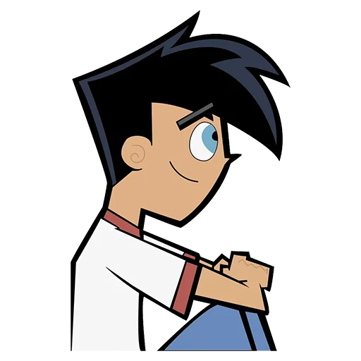 Sticker from the "Danny Phantom" sticker pack