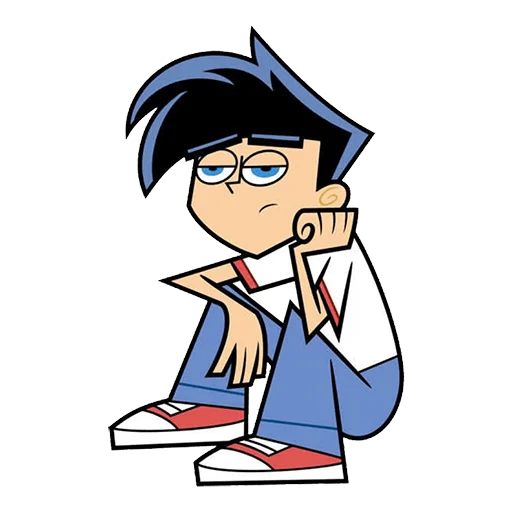 Sticker from the "Danny Phantom" sticker pack