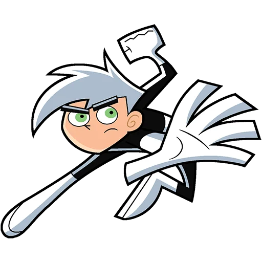 Sticker from the "Danny Phantom" sticker pack