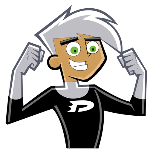 Sticker from the "Danny Phantom" sticker pack