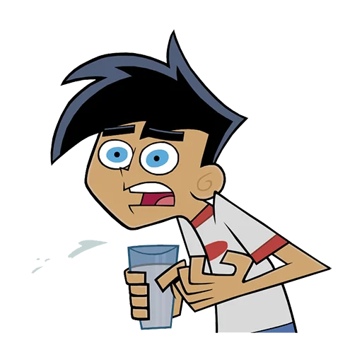 Sticker from the "Danny Phantom" sticker pack