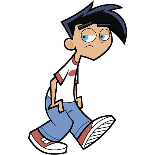 Sticker from the "Danny Phantom" sticker pack