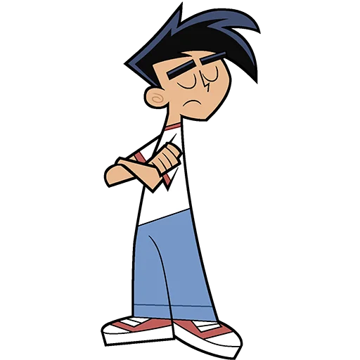 Sticker from the "Danny Phantom" sticker pack