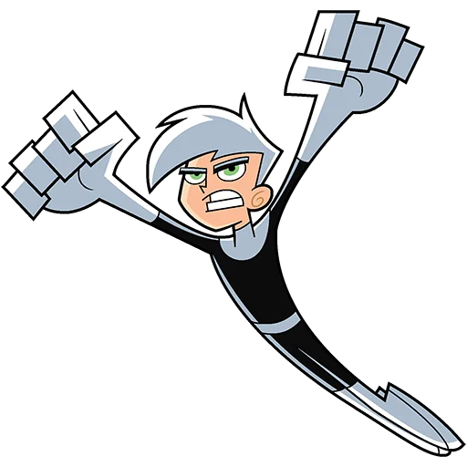 Sticker from the "Danny Phantom" sticker pack