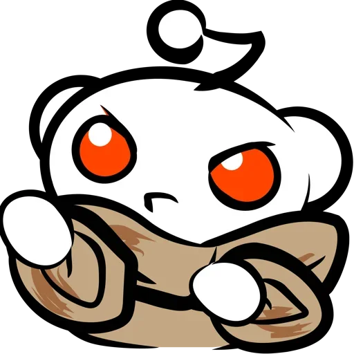 Sticker from the "Redditor" sticker pack