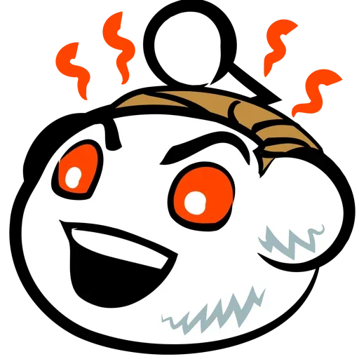 Sticker from the "Redditor" sticker pack