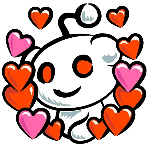 Sticker from the "Redditor" sticker pack