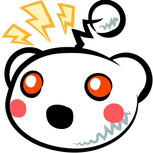 Sticker from the "Redditor" sticker pack