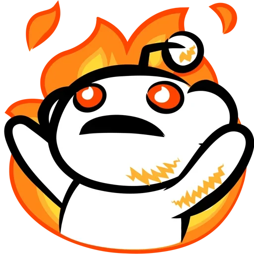 Sticker from the "Redditor" sticker pack