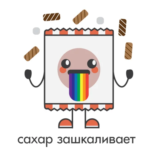 Sticker from the "YARO" sticker pack