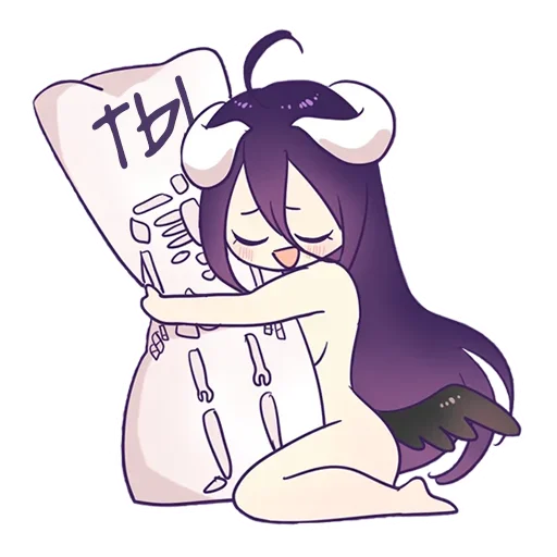 Sticker from the "Albedo" sticker pack