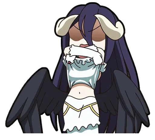 Sticker from the "Albedo" sticker pack