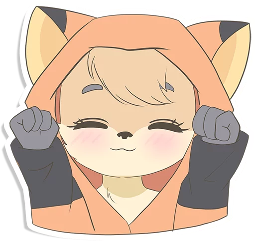 Sticker from the "Fox" sticker pack