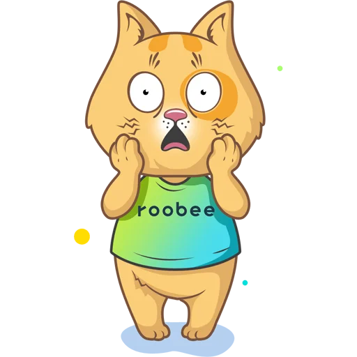 Стикер из набора "Roobee"