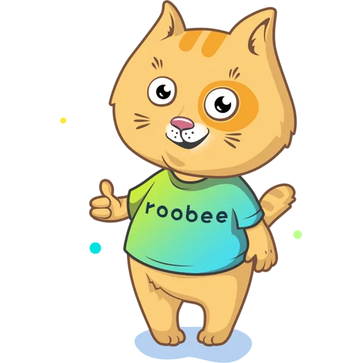 Стикер из набора "Roobee"