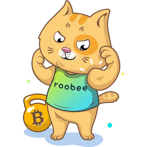 Стикер из набора "Roobee"