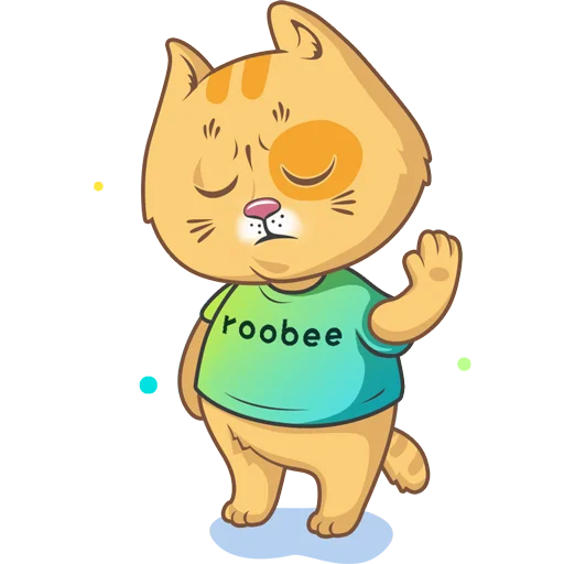 Стикер из набора "Roobee"