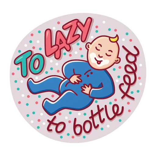 Sticker from the "Baby Care" sticker pack