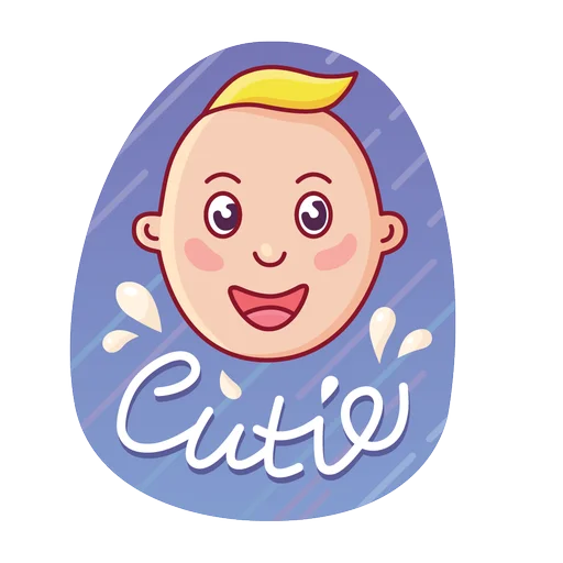 Стикер из набора "Baby Care"