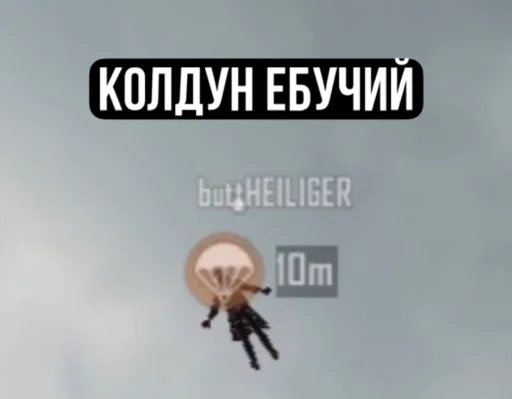 Sticker from the "пабжи мабжи" sticker pack