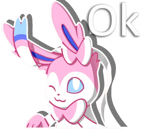 Sticker from the "Sylveon" sticker pack