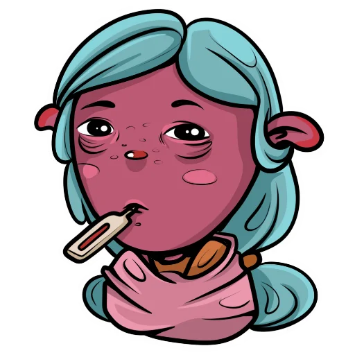 Sticker from the "Лу" sticker pack