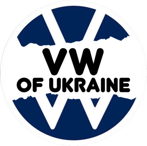 Стикер из набора "CARS | VW OF UKRAINE"