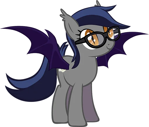 Sticker from the "Batpony Loves SSTO LANTR" sticker pack