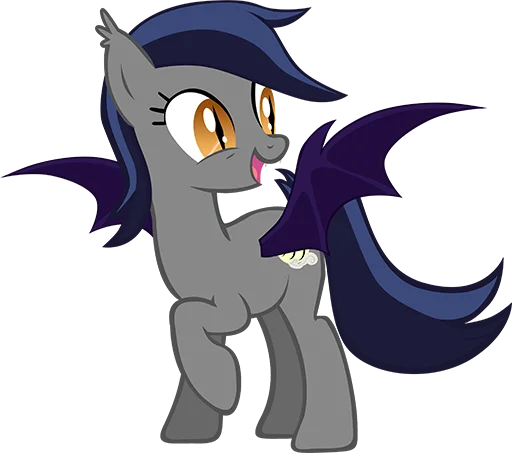 Sticker from the "Batpony Loves SSTO LANTR" sticker pack