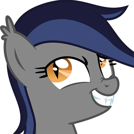 Sticker from the "Batpony Loves SSTO LANTR" sticker pack