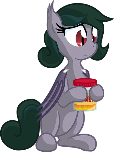 Sticker from the "Batpony Loves SSTO LANTR" sticker pack