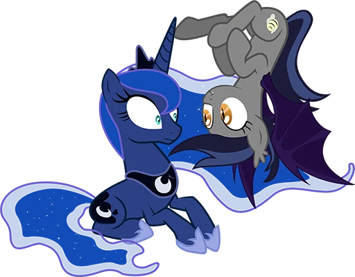 Sticker from the "Batpony Loves SSTO LANTR" sticker pack