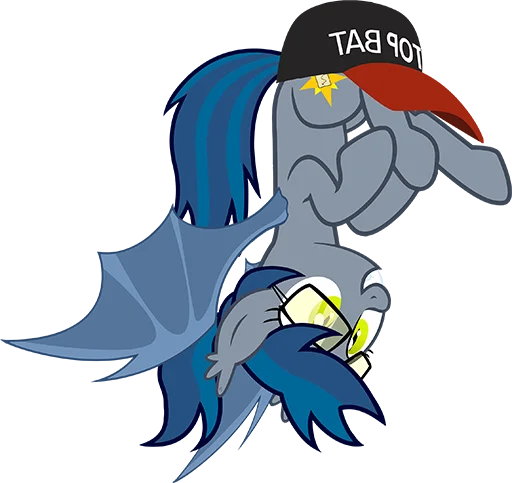 Sticker from the "Batpony Loves SSTO LANTR" sticker pack