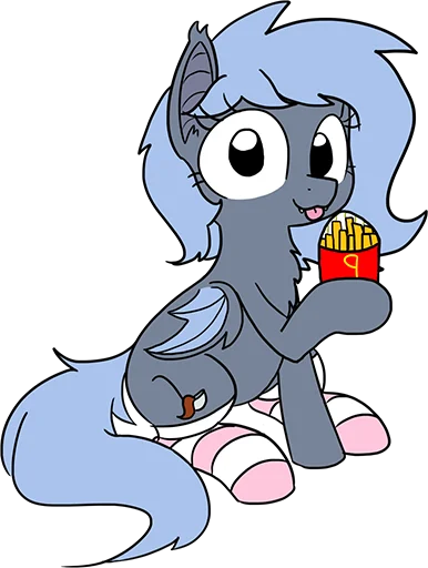 Sticker from the "Batpony Loves SSTO LANTR" sticker pack