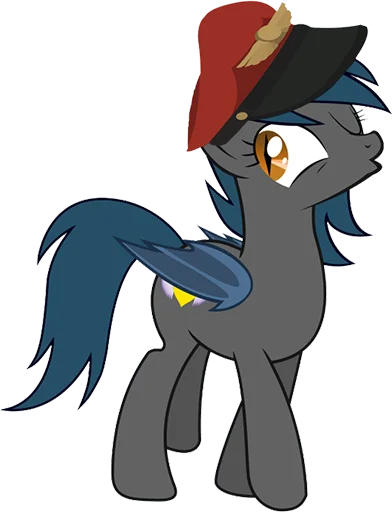 Sticker from the "Batpony Loves SSTO LANTR" sticker pack