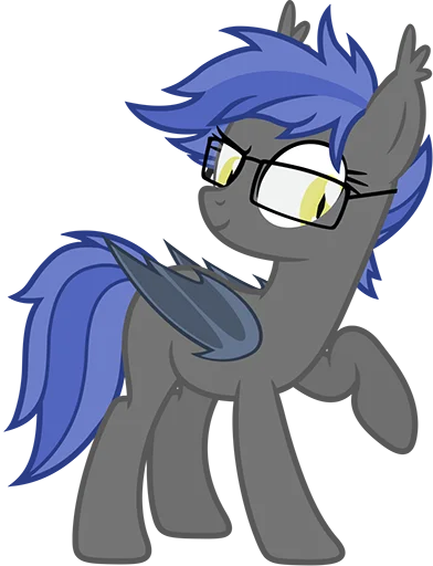 Sticker from the "Batpony Loves SSTO LANTR" sticker pack