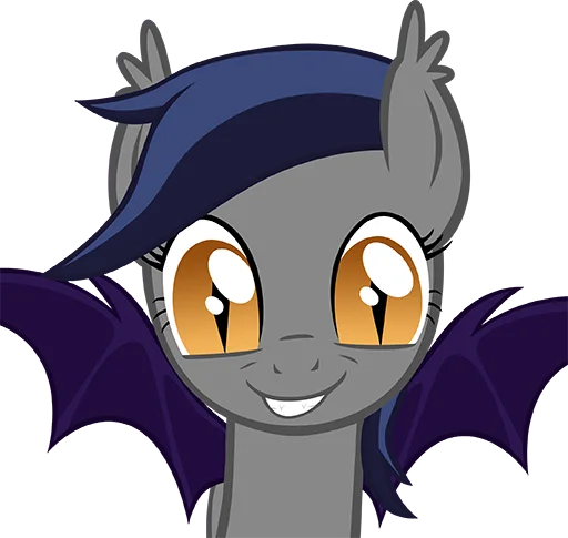 Sticker from the "Batpony Loves SSTO LANTR" sticker pack