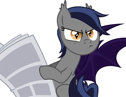 Sticker from the "Batpony Loves SSTO LANTR" sticker pack